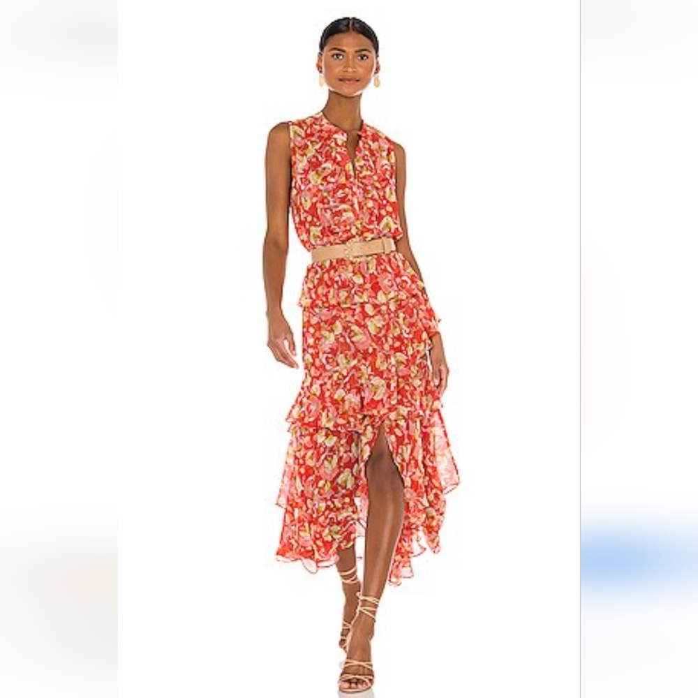 Misa Ilona dress in Mandarin Fan